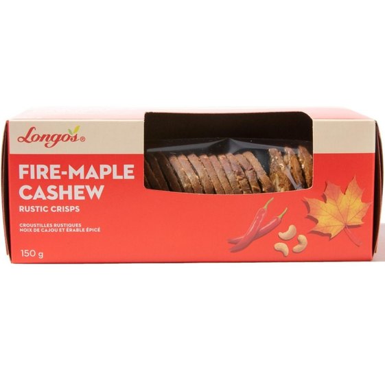 Longo&rsquo;s Fire-Maple Rustic Crisps 150g